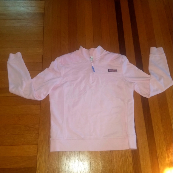 Vineyard Vines Tops - Vineyard Vines pink half zip sweatshirt.